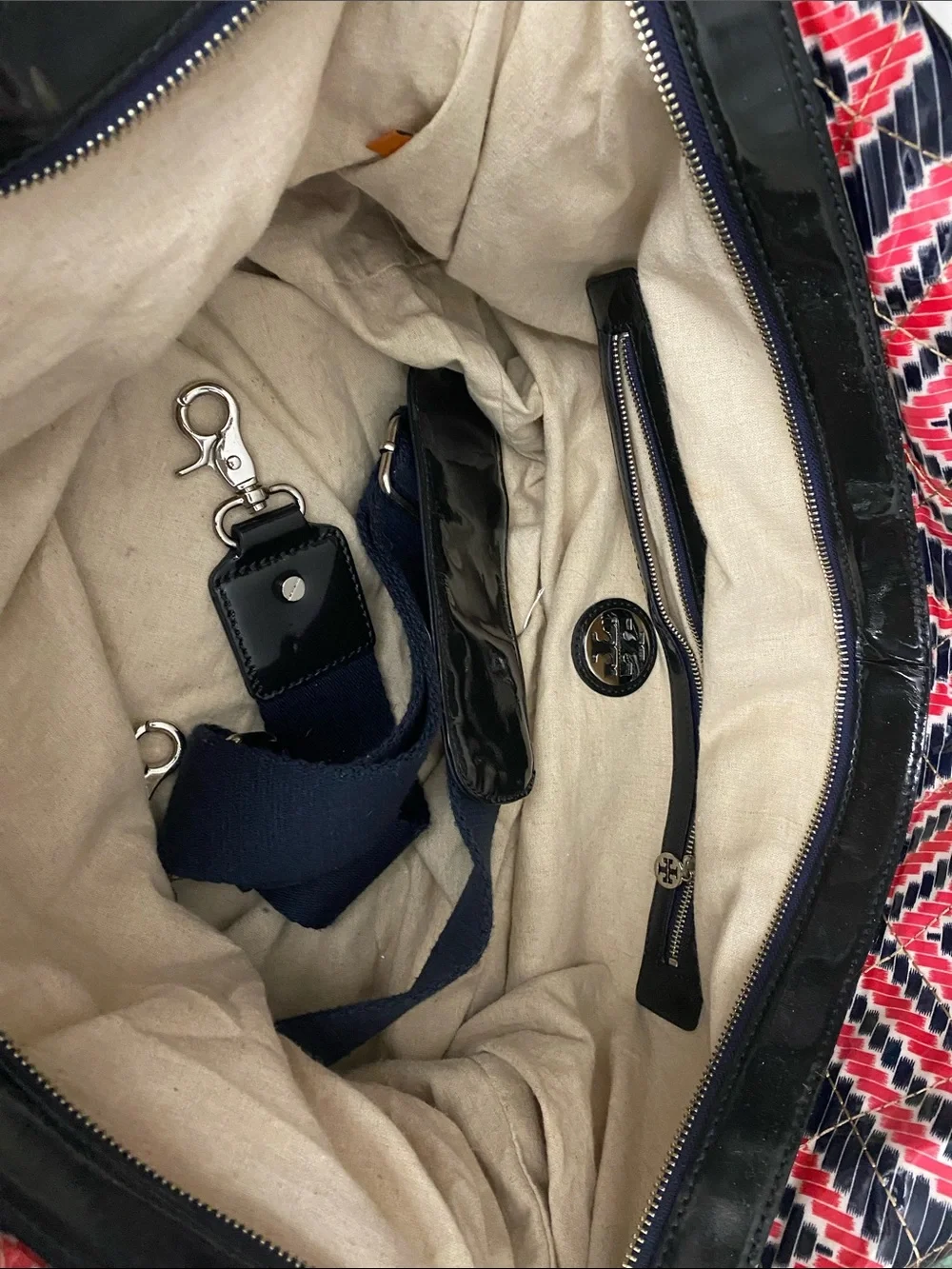 Tory Burch Travel Set Weekender Carryon Luggage Oversized Duffle Bag & Tote